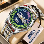Seattle Seahawks Alloy Luxury Quartz Watch – TMTHU3470