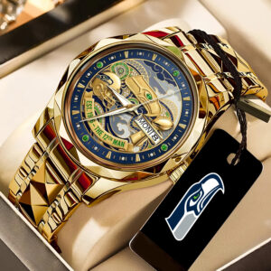 Seattle Seahawks Alloy Luxury Quartz Watch - TANTN20781