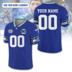 Personalized Seattle Seahawks 3D Football Jersey – MAITM14470