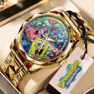 SpongeBob SquarePants 27th Anniversary Alloy Luxury Quartz Watch - TMTHU3513