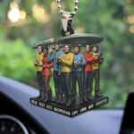 Star Trek 60th Anniversary Custom shape 2-sided Acrylic Car Ornament – TMTHU3183