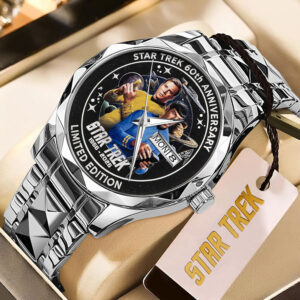 Star Trek 60th Anniversary Alloy Luxury Quartz Watch - TMTHU3111