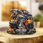 Star Trek 60th Anniversary Custom Shape Acrylic Plaque – TANTN20595