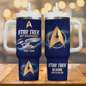 Star Trek 60th Anniversary 40oz Stanley Tumbler - MAITM14464
