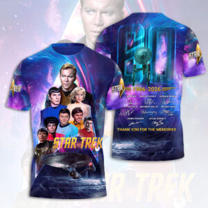 Star Trek 60th Anniversary 3D Apparel - HOATT15827