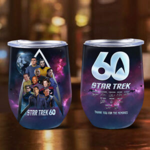 Star Trek 60th Anniversary Wine Tumbler - HOATT15884