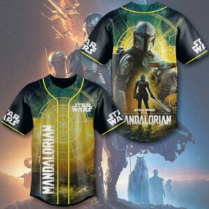 Star Wars x Mandalorian Baseball Jersey - TMTHU3536