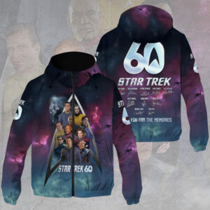 Star Trek 60th Anniversary 3D Windbreaker Jacket - HOATT15815