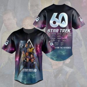 Star Trek 60th Anniversary Baseball Jersey - HOATT15767