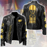 Star Wars 50th Anniversary Motorcycle Leather Jacket – TMTHU3295