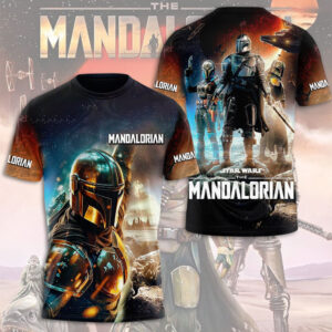 Star Wars x Mandalorian 3D Apparel - TMTHU3535