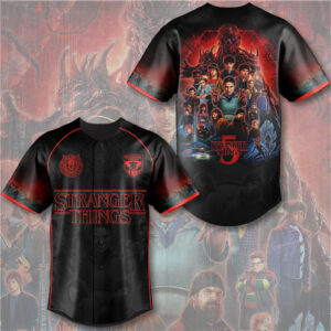 Stranger Things Baseball Jersey - TMTHU3345