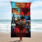 Stranger Things Rectangle Beach Towel – TMTHU3250