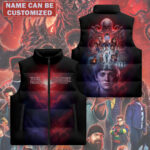 Personalized Stranger Things 3D Sleeveless Down Jacket – TMTHU3165