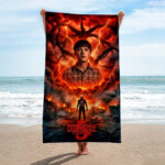 Stranger Things Rectangle Beach Towel – HOATT15524