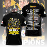 Pittsburgh Steelers 3D Apparel – TMTHU3100