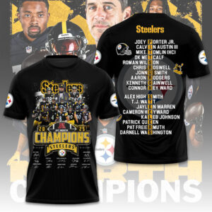 Pittsburgh Steelers 3D Apparel - TMTHU3143