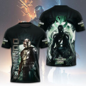 Star Wars x Mandalorian 3D Apparel - TMTHU3359
