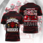 Indiana Hoosiers Football 3D Apparel – TMTHU3409