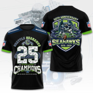 Seattle Seahawks 3D Apparel - TMTHU3413