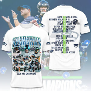 Seattle Seahawks 3D Apparel - TMTHU3484