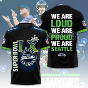 Seattle Seahawks 3D Apparel - TMTHU3495