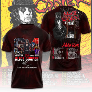 Alice Cooper 3D Apparel - TMTHU3687