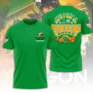 Oregon Ducks Football 3D Apparel - TANTN19878
