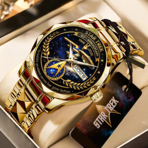Star Trek 60th Anniversary Alloy Luxury Quartz Watch - TANTN19988