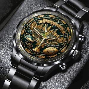 Philadelphia Eagles Black Stainless Steel Watch - TANTN20021