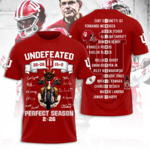 Indiana Hoosiers Football 3D Apparel - TANTN20127