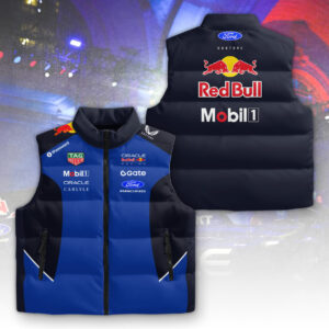 Red Bull Racing 2026 3D Sleeveless Down Jacket - TANTN20340