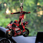 Ducati Lenovo Team x Marc Márquez Custom Shape 2-sided Acrylic Car Ornament – TANTN20413