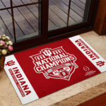 Indiana Hoosiers Football 2025 National Champions Doormat – TANTN20441
