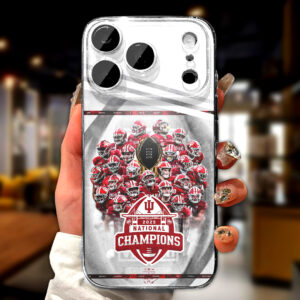 Indiana Hoosiers Football 2025 National Champions Phone Case – TANTN20476