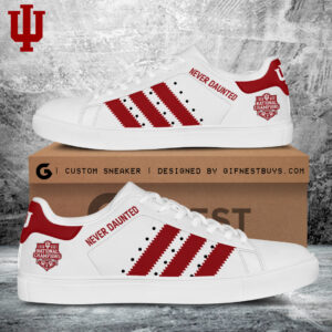 Indiana Hoosiers Football 2025 National Champions Custom SS Shoes - TANTN20483