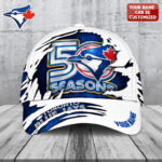 Personalized Toronto Blue Jays 50th Anniversary Classic Cap – TANTN20518