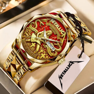 Metallica 45th Anniversary 2026 Alloy Luxury Quartz Watch - TANTN20647