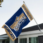 Montana State Bobcats Football 2025 National Champions 3D Double-side House Flag – TANTN20730
