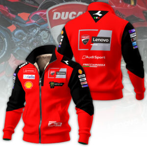 Ducati Lenovo Team 2026 Thick Knit Fleece Jacket - TANTN20742