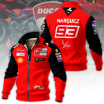 Ducati Lenovo Team x Marc Márquez 2026 Thick Knit Fleece Jacket – TANTN20746