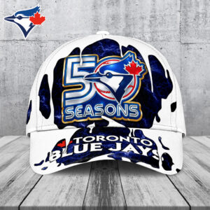 Toronto Blue Jays 50th Anniversary Classic Cap – TANTN20748