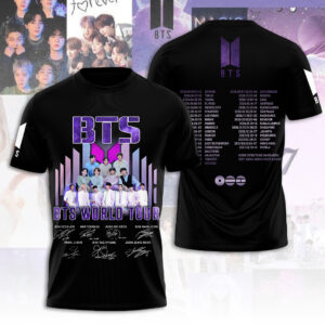 BTS World Tour 2026 3D Apparel - TANTN20751