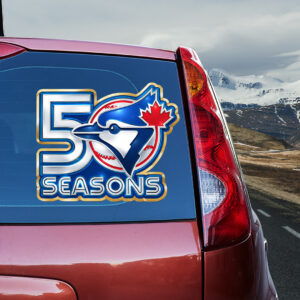 Toronto Blue Jays 50th Anniversary 3D Car Sticker - TANTN20762