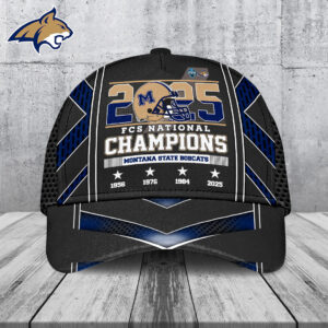 Montana State Bobcats Football 2025 National Champions Classic Cap - TANTN20777