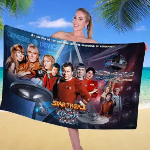 Star Trek Rectangle Beach Towel - TMTHU3105