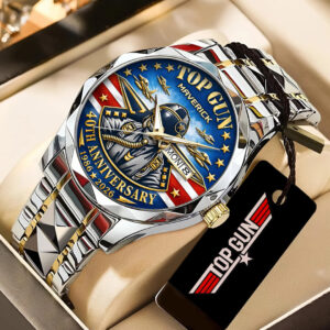 Top Gun 40th Anniversary Alloy Luxury Quartz Watch - TMTHU3139