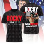 Rocky 50th Anniversary 3D Apparel – TMTHU3208