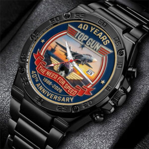 Top Gun 40th Anniversary Gentleman Stainless Steel Watch - MAITM14327
