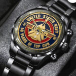 Top Gun 40th Anniversary 2026 Black Stainless Steel Watch – TMTHU3362